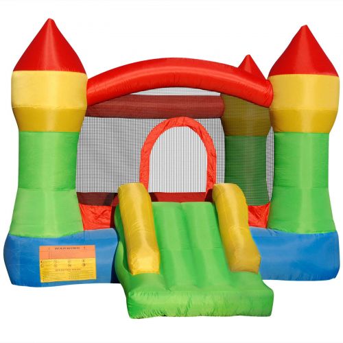  CLOUD 9 Cloud 9 Mighty Bounce House - Inflatable Bouncing Jump and Slide with Air Blower - Castle Theme