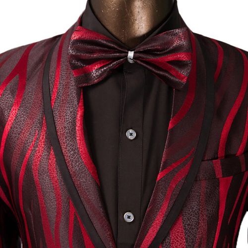  Cloudstyle Mens 2 Piece Dinner Suits Shawl Collar 1 Button Red Dress Suit Smart Fit Tuxedo