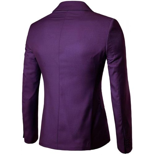  할로윈 용품Cloudstyle Mens Suit Jacket One Button Slim Fit Sport Coat Business Daily Blazer