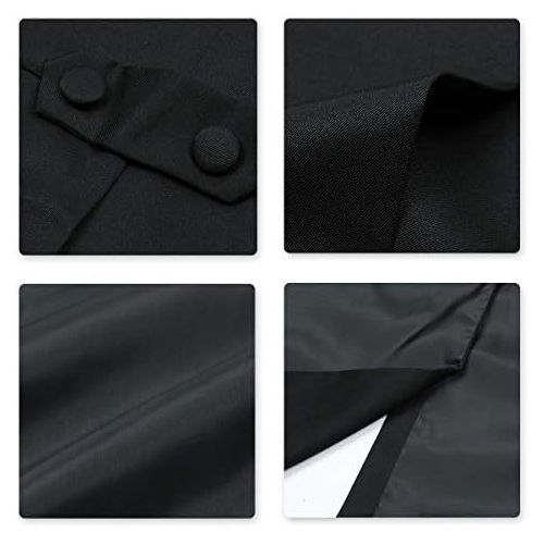  할로윈 용품Cloudstyle Mens Tailcoat Formal Slim Fit 3-Piece Suit Dinner Jacket Swallow-Tailed Coat