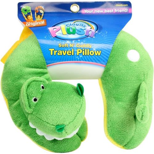  Cloudz Plush Animal Neck Pillows - Dinosaur / Rex