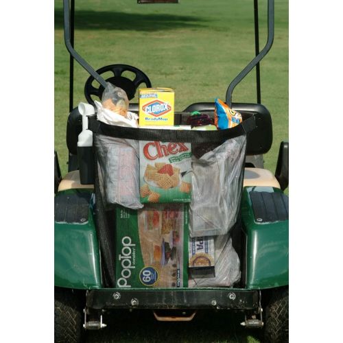  Club Clean Universal Cart Bag - Buggie Bag - Cargo Bag for 2 Seater and 4 Seater Golf Carts - Golf Cart Storage Bag - Golf Car Bag - EZGo, Club Car, Yamaha, Easy Attach Golf Cart G