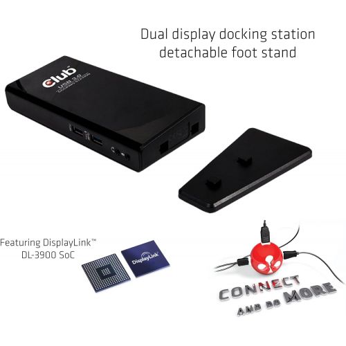  CLUB3D Club3D USB 3.0 Dual Display Docking Station DVIHDMI (CSV-3242HD)