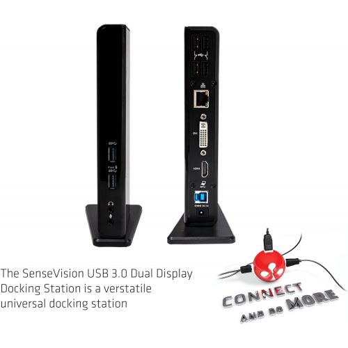  CLUB3D Club3D USB 3.0 Dual Display Docking Station DVIHDMI (CSV-3242HD)