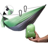 CNOC Bequem, komfortabel & superleicht - Hangematte aus Fallschirmseide 300 kg Tragfahigkeit I Haengematte | Hammock | Hangematte Outdoor | Outdoor Hangematte | Hangematten - Backp