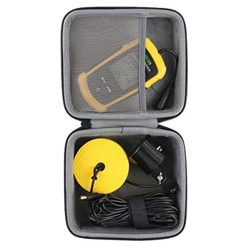  co2crea Hard Travel Case for Lucky/Venterior VT-FF001 Handheld Fish Finder Portable Fishing Kayak Fishfinder Fish Depth Finder Fishing Gear Sonar Transducer