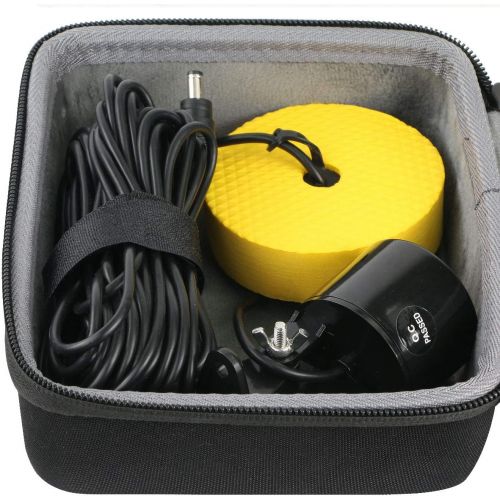  co2crea Hard Travel Case for Lucky/Venterior VT-FF001 Handheld Fish Finder Portable Fishing Kayak Fishfinder Fish Depth Finder Fishing Gear Sonar Transducer