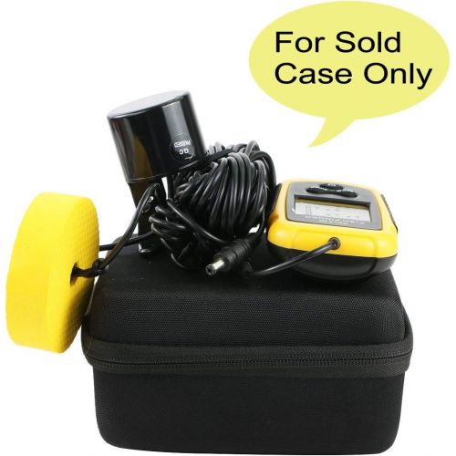  co2crea Hard Travel Case for Lucky/Venterior VT-FF001 Handheld Fish Finder Portable Fishing Kayak Fishfinder Fish Depth Finder Fishing Gear Sonar Transducer