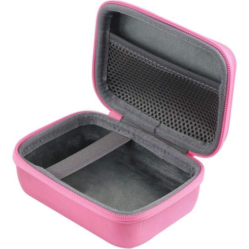  co2crea Hard Travel Case Replacement for Fujifilm Instax Mini Link Smartphone Printer (Pink Case)