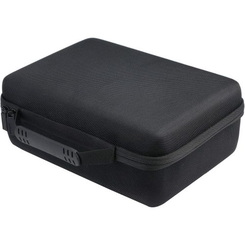  co2crea Hard Carrying Case replacement for Zoom FOUR Bass Guitar Multi-Effects Processor Pedal (Zoom G1X B1X A1X FOUR Guitar Case, Black Case)