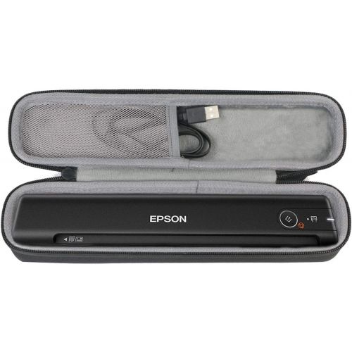  [아마존베스트]co2crea Hard Travel Case for Epson Workforce ES-50 ES-60W DS-70 DS-80 Portable Sheet-fed Document Scanner