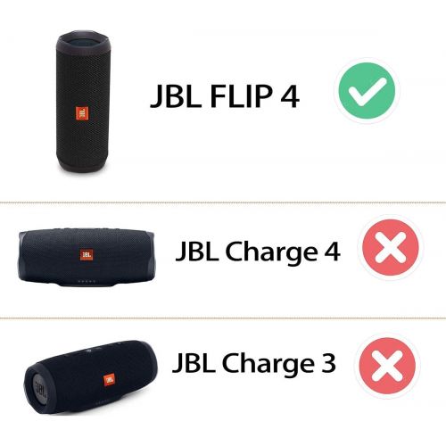  co2CREA Hard Travel Case Replacement for JBL Flip 3 4 Waterproof Portable Bluetooth Speaker, Blue