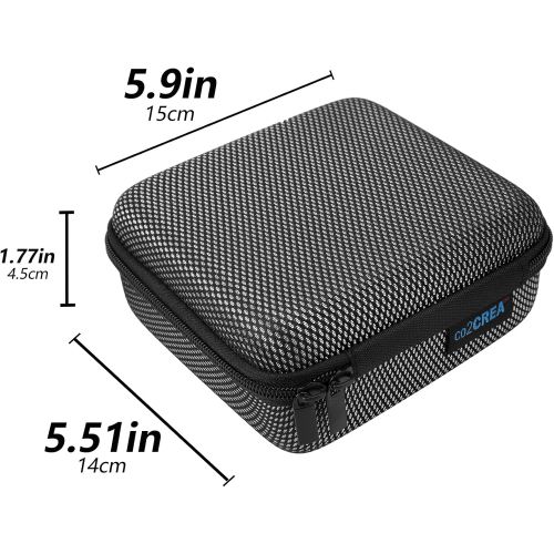  co2CREA Hard Travel Case Replacement for Bose SoundLink Color II Portable Bluetooth Wireless Speaker (Black Case)