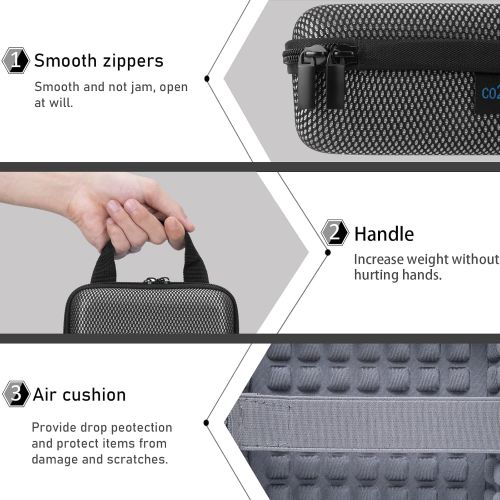  co2CREA Hard Travel Case Replacement for Bose SoundLink Color II Portable Bluetooth Wireless Speaker (Black Case)