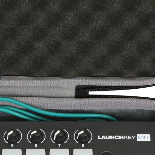  [아마존베스트]co2crea Hard Travel Case for Novation Launchkey Mini MK3 MK2 25-Mini-Key MIDI USB Keyboard Controller (CANT fit Novation Launchkey 25)