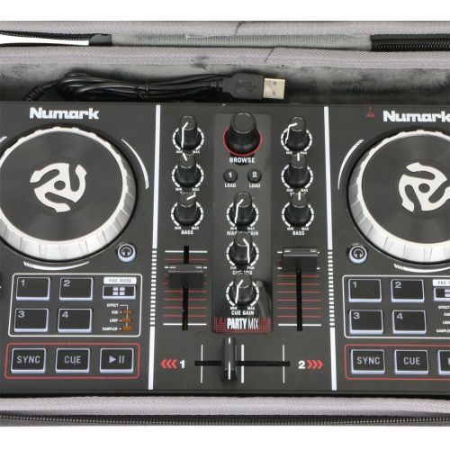  [아마존베스트]Hard Travel Case for Numark Party Mix | Starter DJ Controller by co2CREA