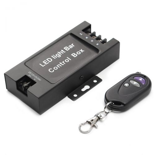  CoCocina 12-24V LED Light Bar Battery Box Flash Strobe Controller With Wireless Remote