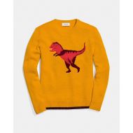 Coach rexy intarsia sweater