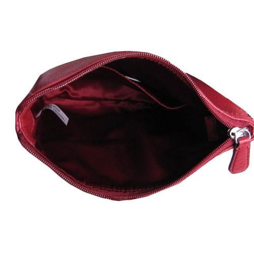  Coach 49170 Park Black Cherry Leather Swingpack Cross-body Bag