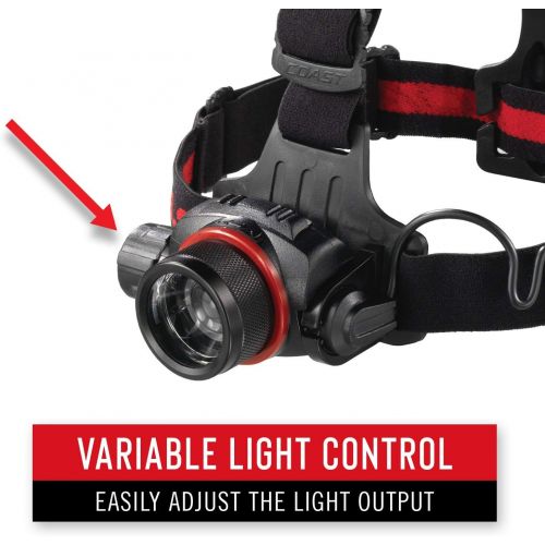  [아마존베스트]Coast COAST HL8 615 Lumen Pure Beam Focusing LED Headlamp