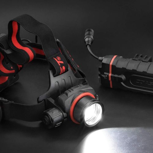  COAST HL8R 800 Lumen Rechargeable PURE BEAM Focusing LED Headlamp, Black