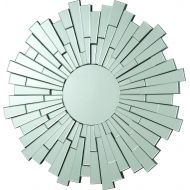 Coaster Home Furnishings Flower/Sun Decorative Frameless Wall Mirror