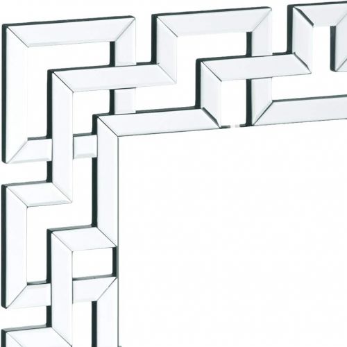  Coaster Home Furnishings Interlocking Frameless Wall Mirror