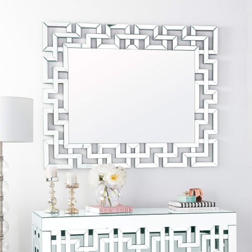  Coaster Home Furnishings Interlocking Frameless Wall Mirror