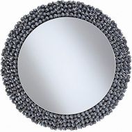 Coaster Home Furnishings Coaster Contemporary Silver Round Wall Mirror