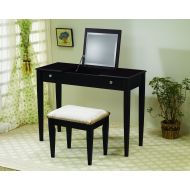Coaster Home Furnishings 2-piece Vanity Set Espresso and Ivory