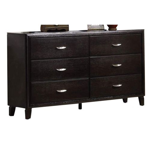  Coaster Home Furnishings Nacey 6-Drawer Dresser Dark Brown