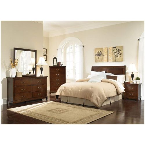  Coaster Home Furnishings Tatiana 5-Drawer Chest Warm Brown