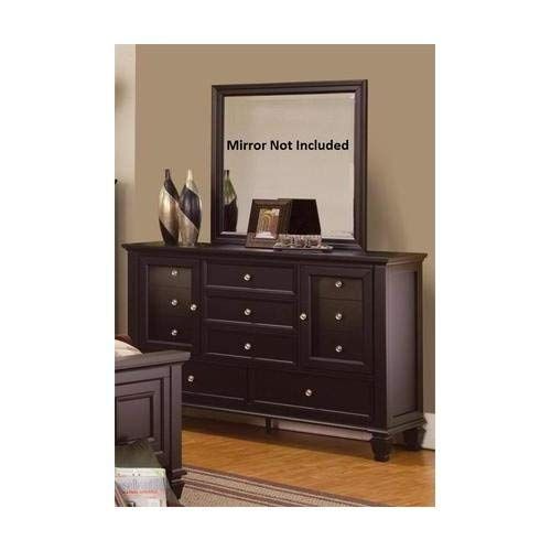  Coaster Home Furnishings Sandy Beach 11-Drawer Dresser Cappuccino