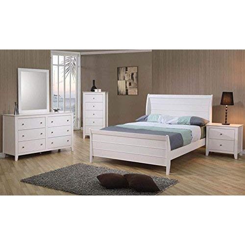  Coaster Home Furnishings Selena 6-Drawer Dresser White