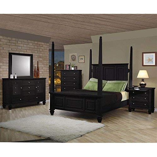  Coaster Home Furnishings Sandy Beach 11-Drawer Dresser Black