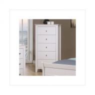 Coaster Home Furnishings Selena 5-Drawer Chest White