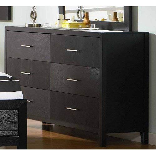  Coaster Home Furnishings Grove 6-Drawer Dresser Black