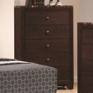 Coaster Home Furnishings Conner 5-Drawer Chest Cappuccino
