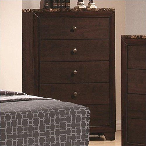  Coaster Home Furnishings Conner 5-Drawer Chest Cappuccino