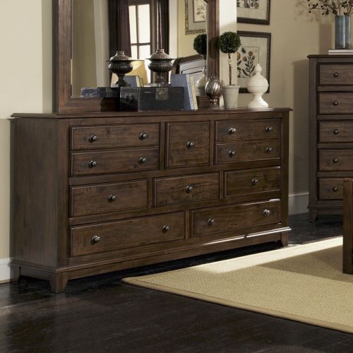  Coaster Home Furnishings Laughton 8-Drawer Dresser Rustic Brown