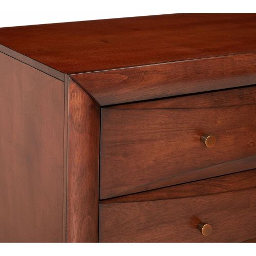  Coaster Home Furnishings Hillary 6-Drawer Chest Warm Brown