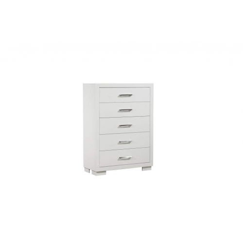  Coaster Home Furnishings Jessica 5-Drawer Chest White