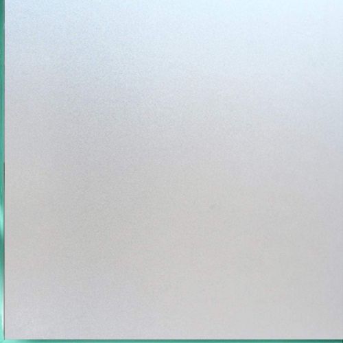  [아마존베스트]Coavas Window Film Non Adhesive Frosted Home Office Film Privacy Window Sticker Self Static Cling Vinly Glass Film for Bathroom Office Meeting Room Living Room (Matte White 17.7by7