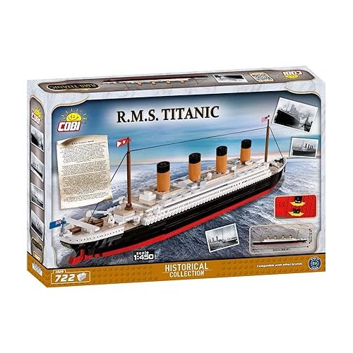  COBI Historical Collection R.M.S. Titanic 1:450 Scale