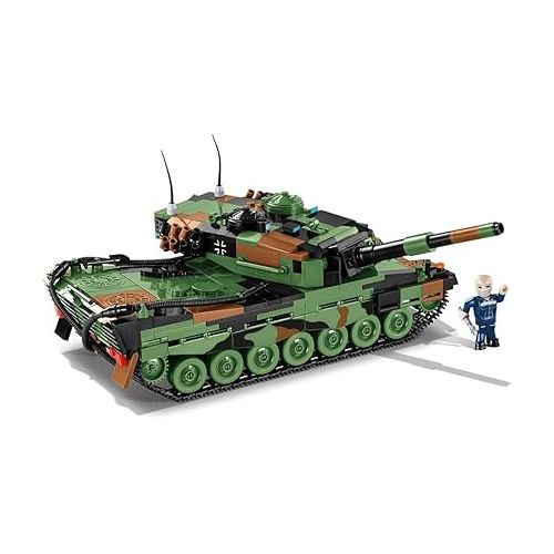  COBI Small Army Tank Museum Leopard 2 A4, Multicolor