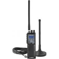 Cobra HHRT50 Road Trip CB 2-Way Handheld Emergency Radio with Access to Full 40 Channels & NOAA Alerts, Rooftop Magnet Mount Antenna and Omni-Directional Microphone, Black, 6.3