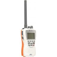 Cobra MR HH600WFLTBTGPS Handheld Floating VHF Radio 6 Watt, GPS, Bluetooth, Submersible, Noise Cancelling Mic, Backlit LCD Display, MemoryScan, White