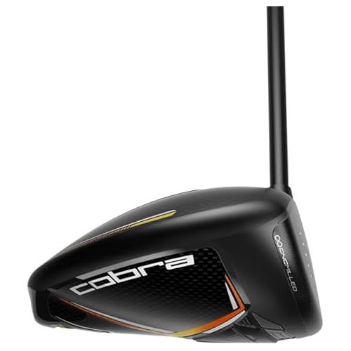 코브라 Cobra Golf 2022 LTDX Driver Matte Black-Gold Fusion (Men's, Right Hand, Project X Hzrdrus Smoke Rdx Blue, Stiff Flex, 9)