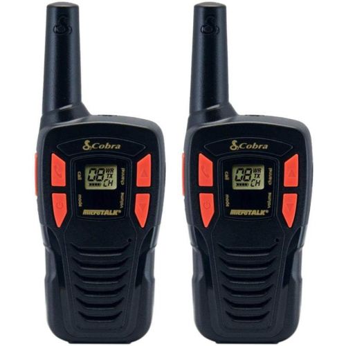 코브라 COBRA ACXT145 Walkie Talkies - Rechargeable, Long Range 16-Mile Two-Way Radio Set ( 2 Pack ) , black