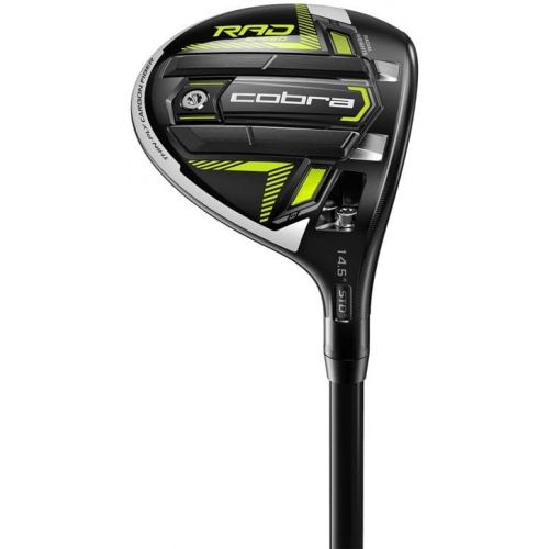 코브라 Cobra Golf 2021 Mens Radspeed Fairway Gloss Black-Turbo Yellow